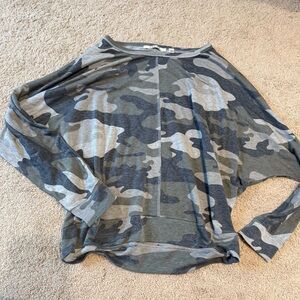 Cyrus Camouflage Crew Neck Sweater